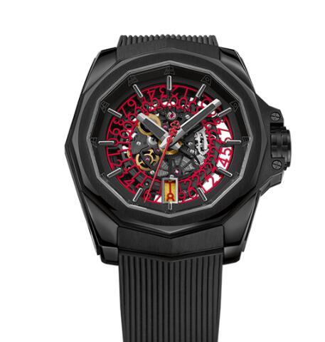 Review Copy Corum Admiral 45 Skeleton Watch A082/03685 - 082.406.95/F371 NO10 - Click Image to Close